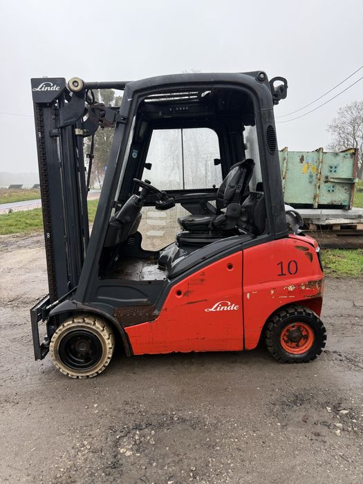 Wozek widłowy Linde H20 T 2015 rok kabina