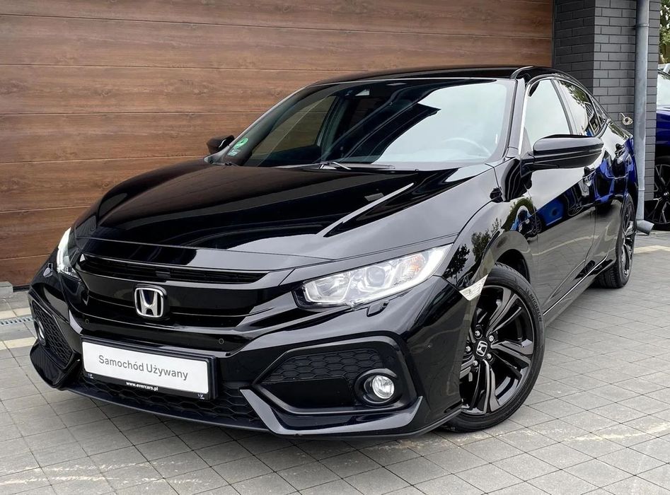 Honda Civic 1.0T CVT ELEGANCE SalonPL Iwł.Bezwyp. Serwis Honda do końca 2 kpl.kół!