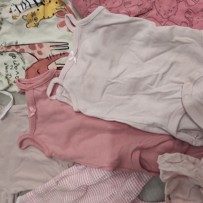 Paczka ubranek dla dziewczynki 62 body sukienki