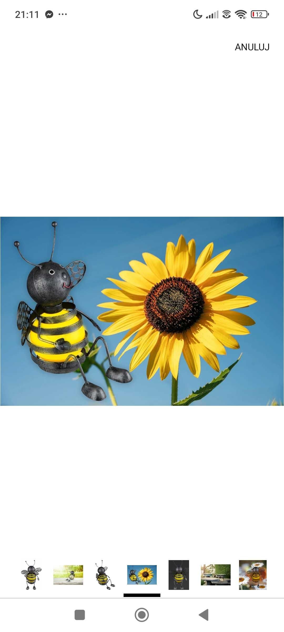 Lampa solarna LED Globo