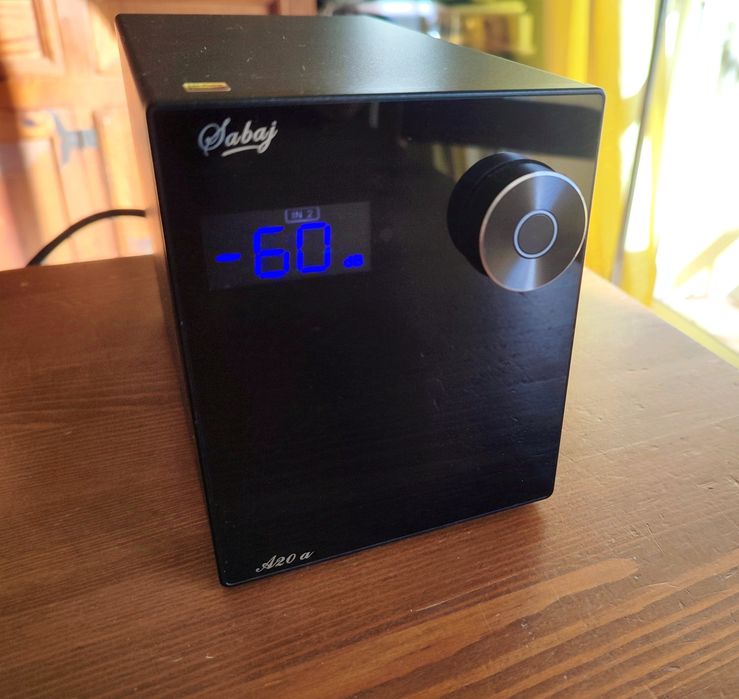Amplificador Digital Compacto Classe D Sabaj A20a C/Novo!