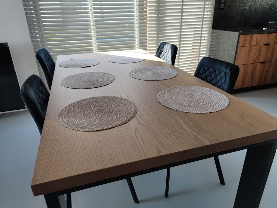 Stół dębowy nowy 100/200