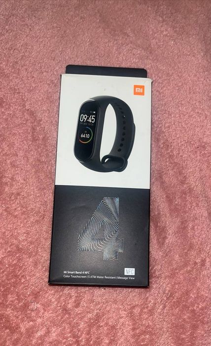 Фітнес-браслет MI Smart Band 4 black (NFC)