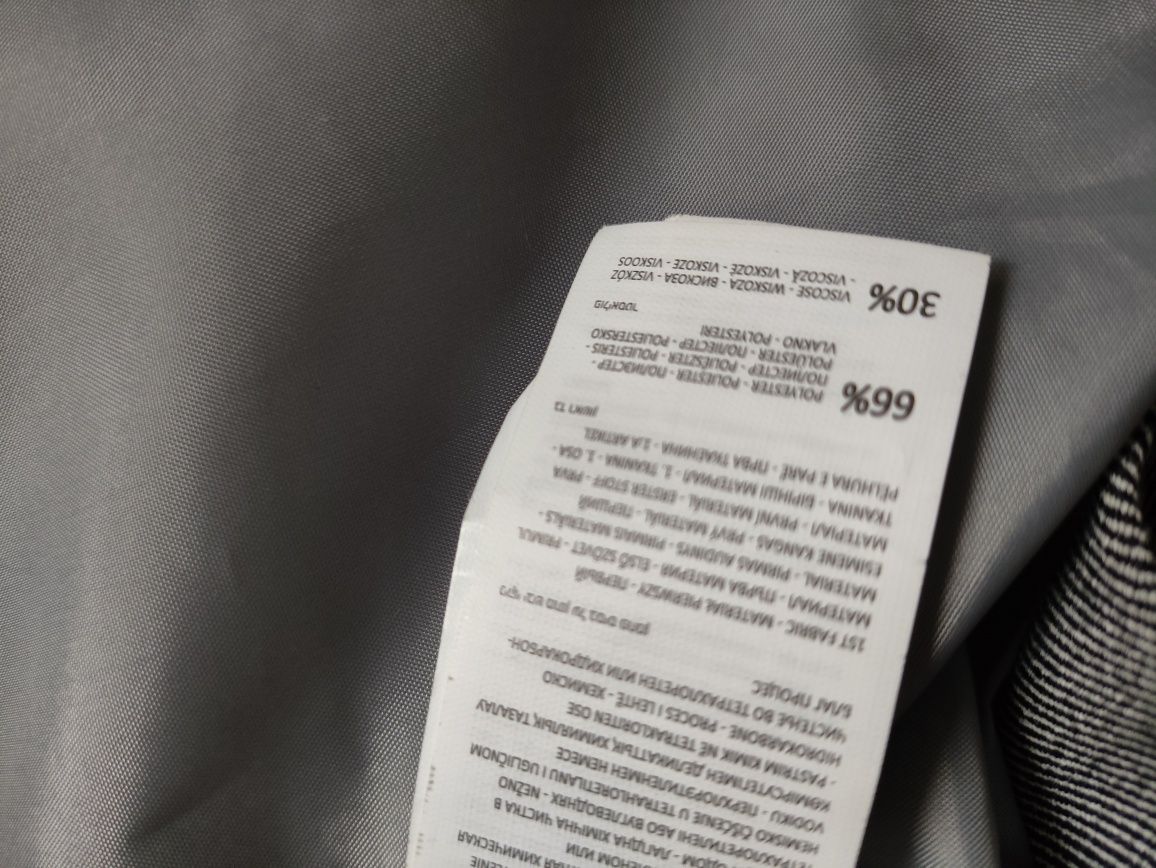 Marynarka szara garnitur Reserved elegancka