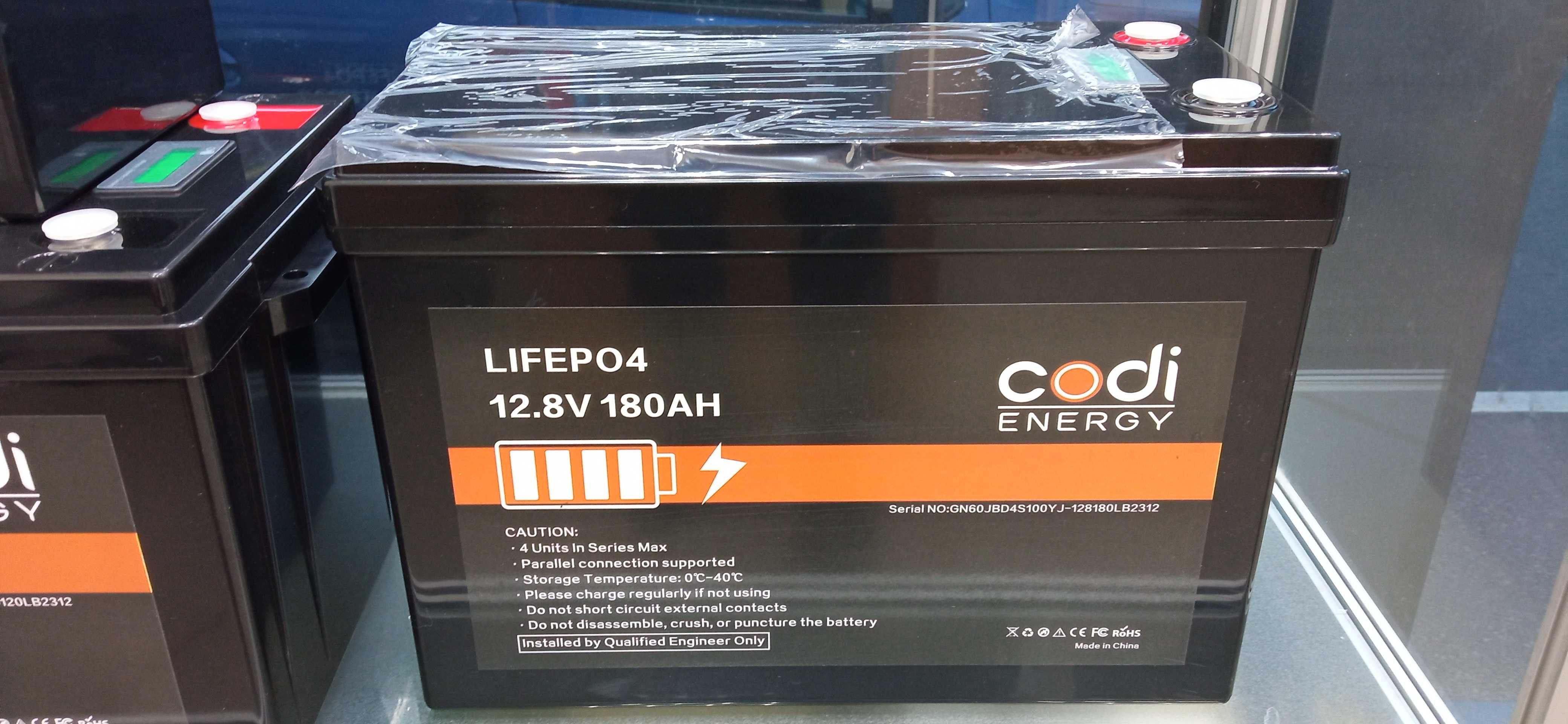 Акумулятор 12V 180А Lifepo4 Codi Energy