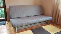 Sofa rozkładana 200x140 Ikea z pojemnikiem na pościel