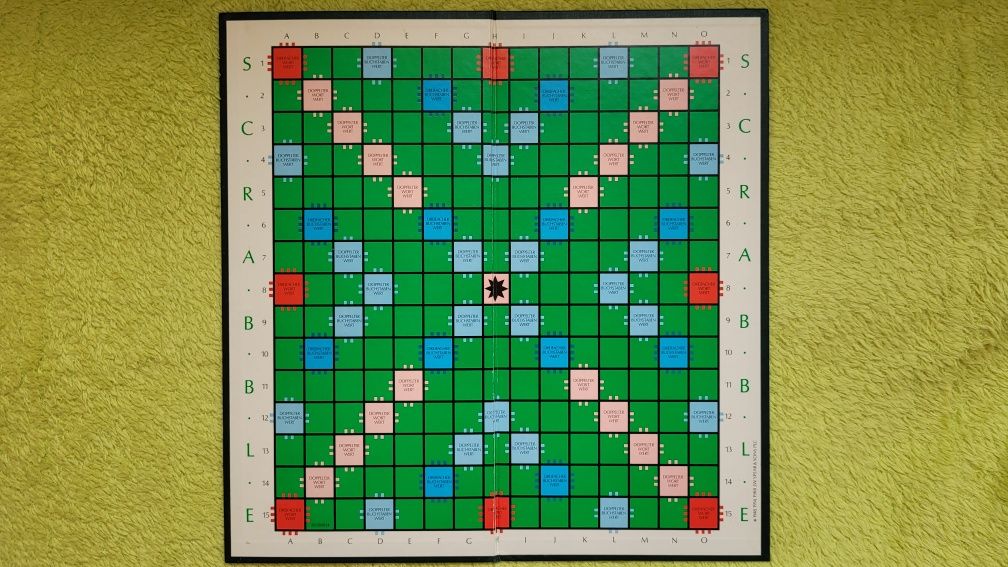 Unikat. Scrabble język niemiecki kompletne original