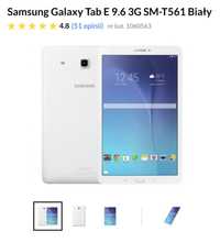 Tablet samsug Galaxy Tab E bialy