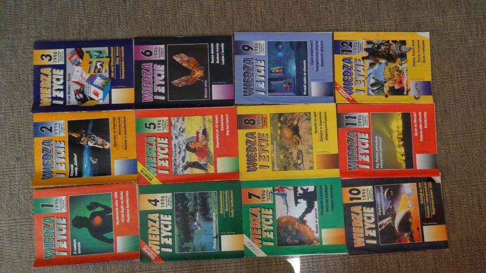 Wiedza i życie cały rocznik 1996