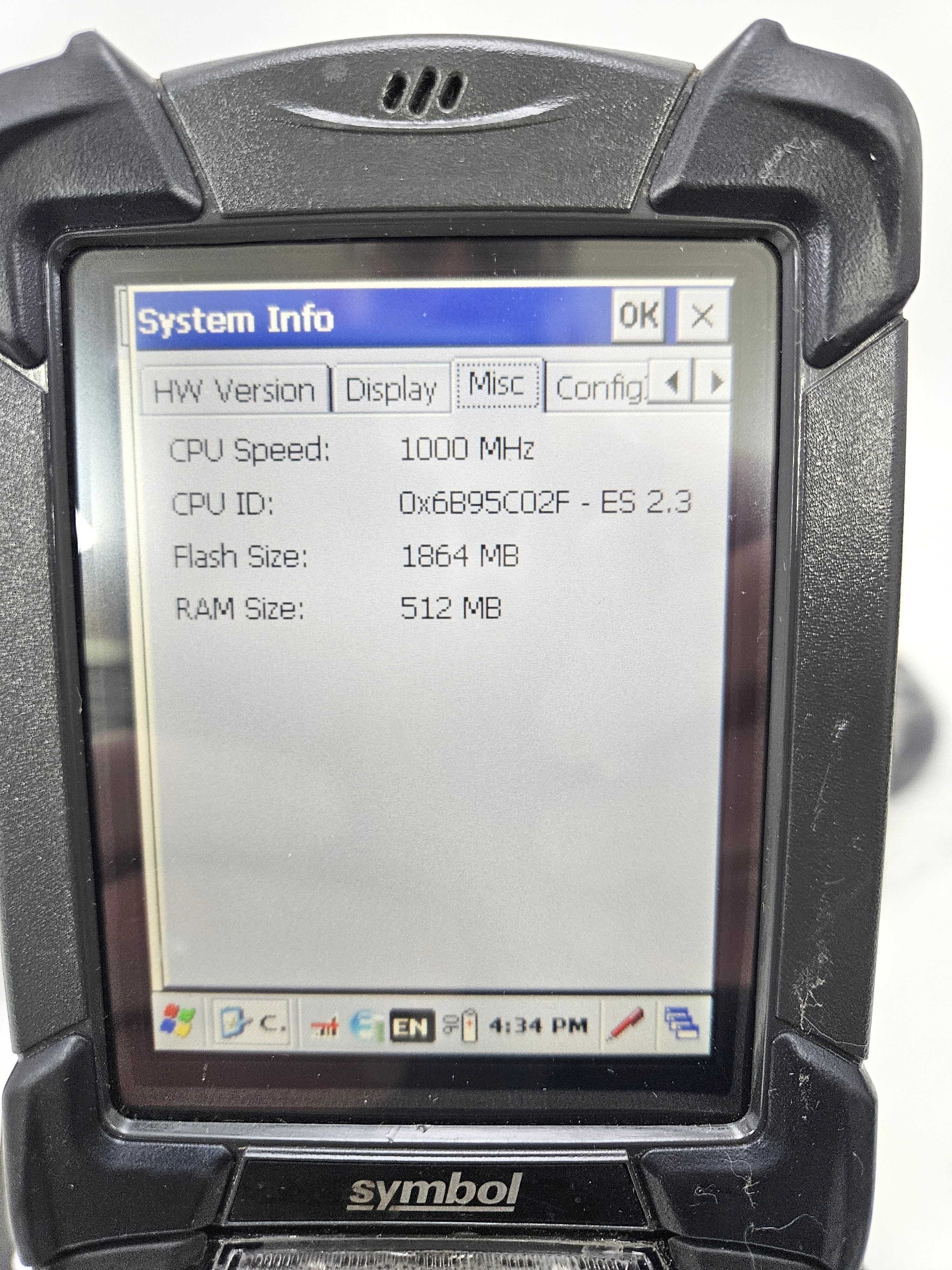 Zebra MC92N0 термінал збору даних 1D ТСД CE7 MC9200 захищений