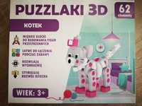 Puzzle 3D kot dzień dziecka