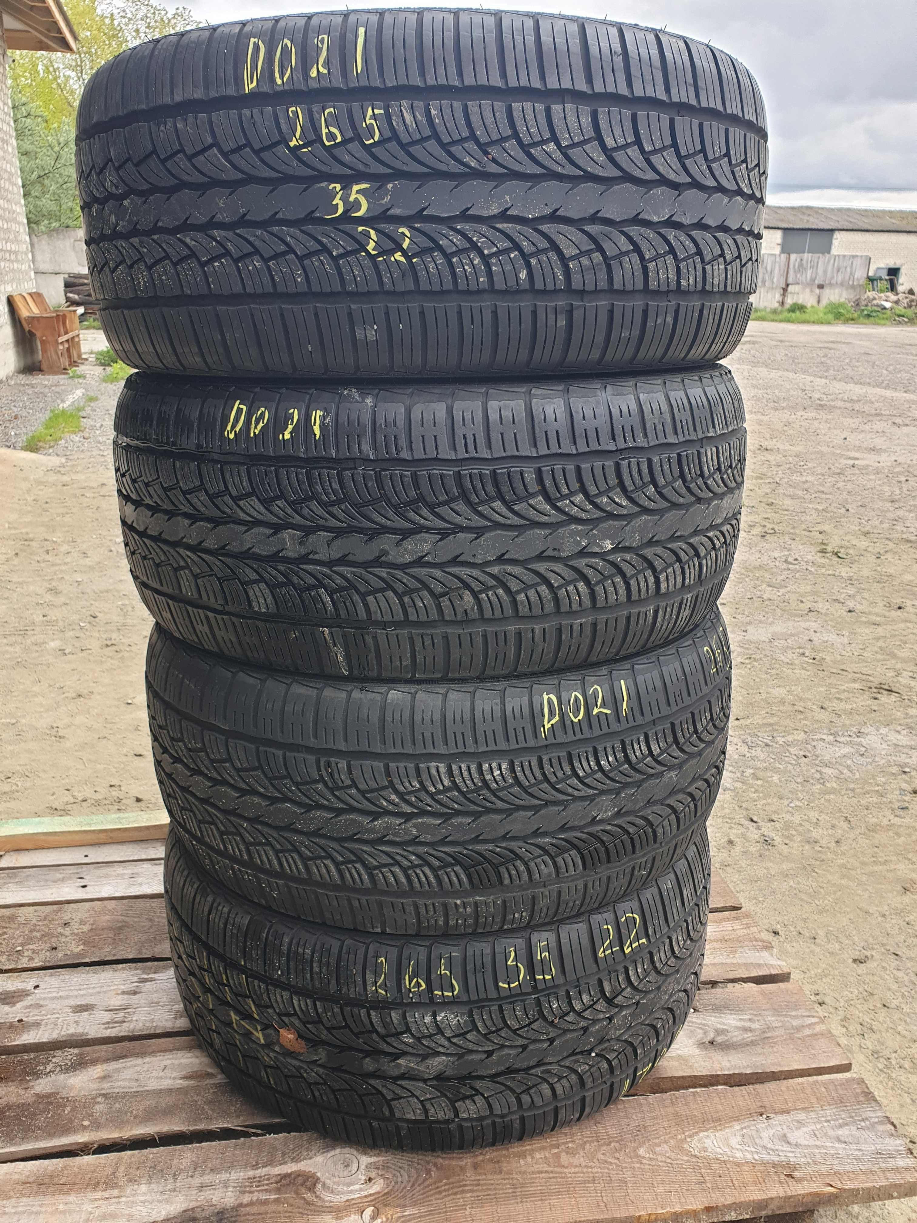 Шини 4шт 265/35 R22 102V Duraturn.