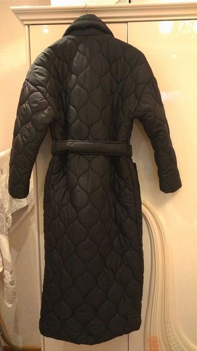 Пальто стьобане зимове