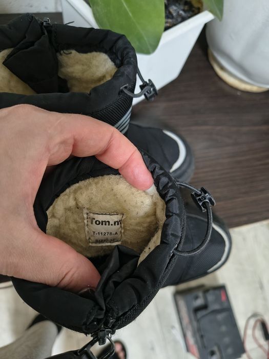 Зимові черевики для хлопчика зимние ботинки