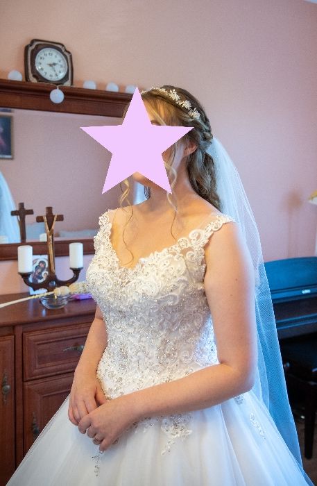 Suknia ślubna Maggie Sottero model Eden, księżniczka, glamour