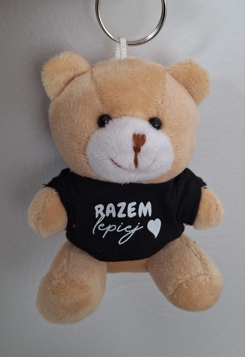 Brelok miś ,,Razem Lepiej"