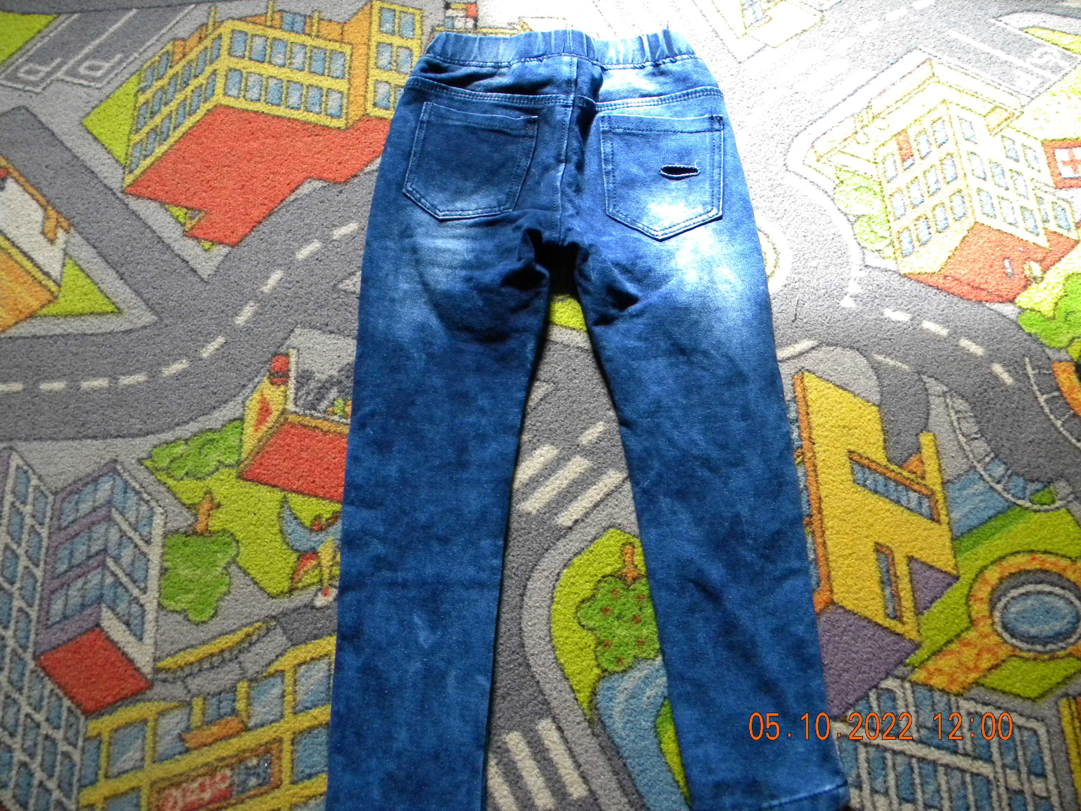 Getry spodnie rozmiar 110-116