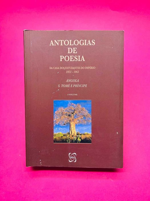 ANTOLOGIAS DE POESIA da casa dos estudantes do império 1951 a 1963