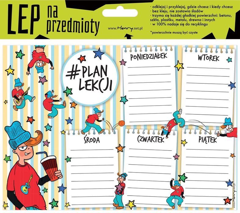 Elektrostatyczny Plan Lekcji A5 Chłopak Henry