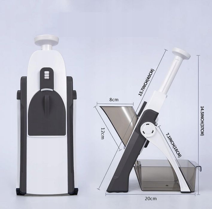 Szatkownica do warzyw i owoców krajalnica tarka wielofunkcyjna MOCNA