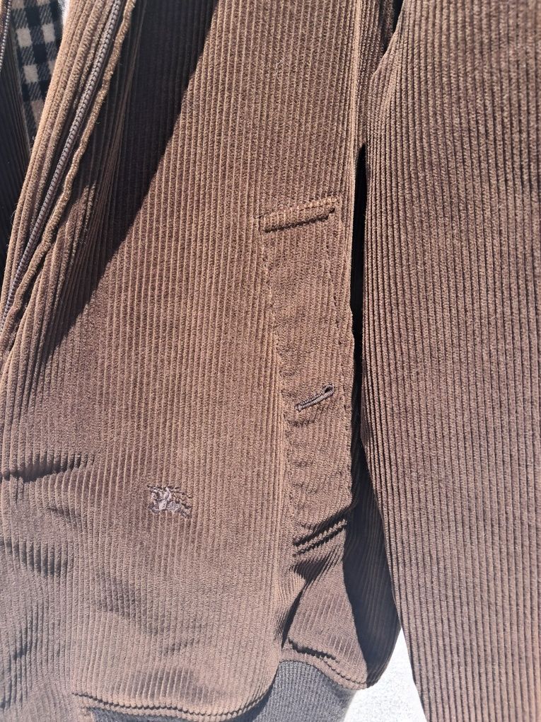 Blusão de Bombazine Castanho da Burberry