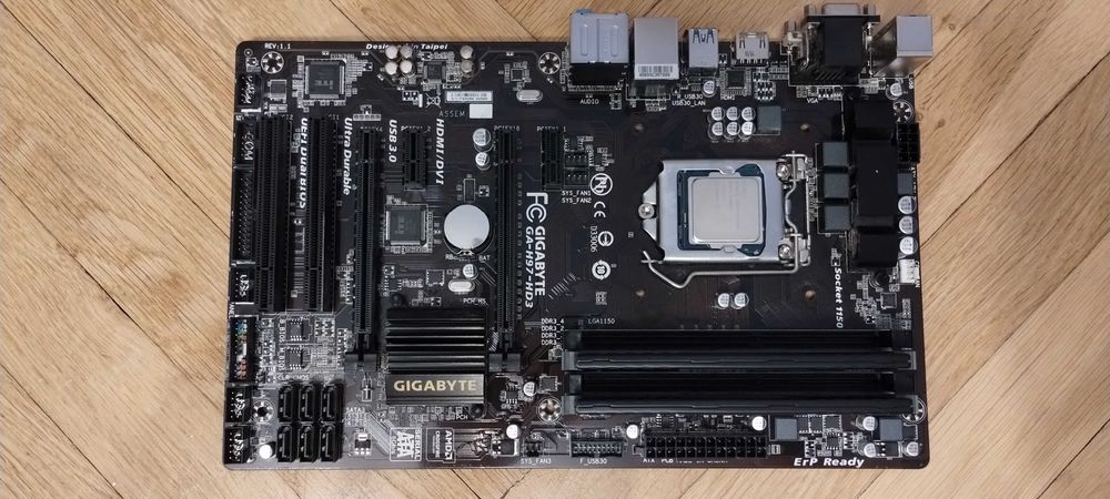 Gigabyte GA-H97-HD3 Intel H97+Intel Core i5-4590+Chłodzenie+DDR3 8GB