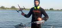 Водолаз Киев. Поиск металлоискателем ювелирных украшений