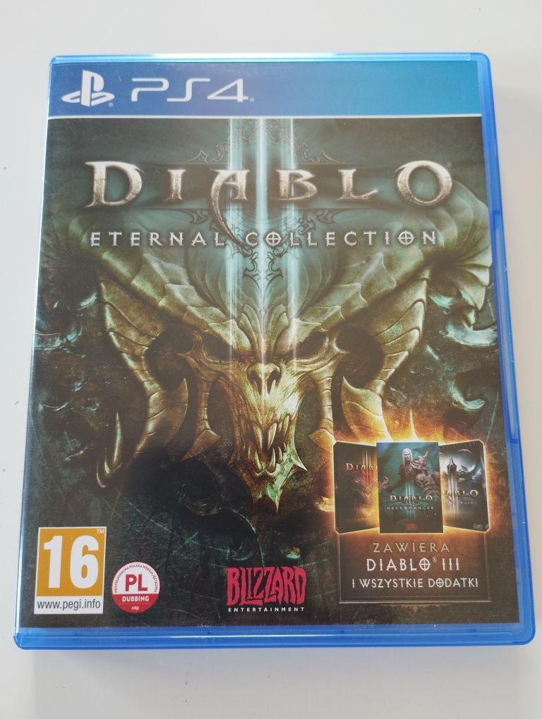 DIABLO ETERNAL COLLECTION, PS4, Dubbing PL, płyta jest jak Nowa