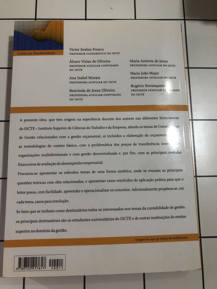 Livro temas de contabilidade de gestao