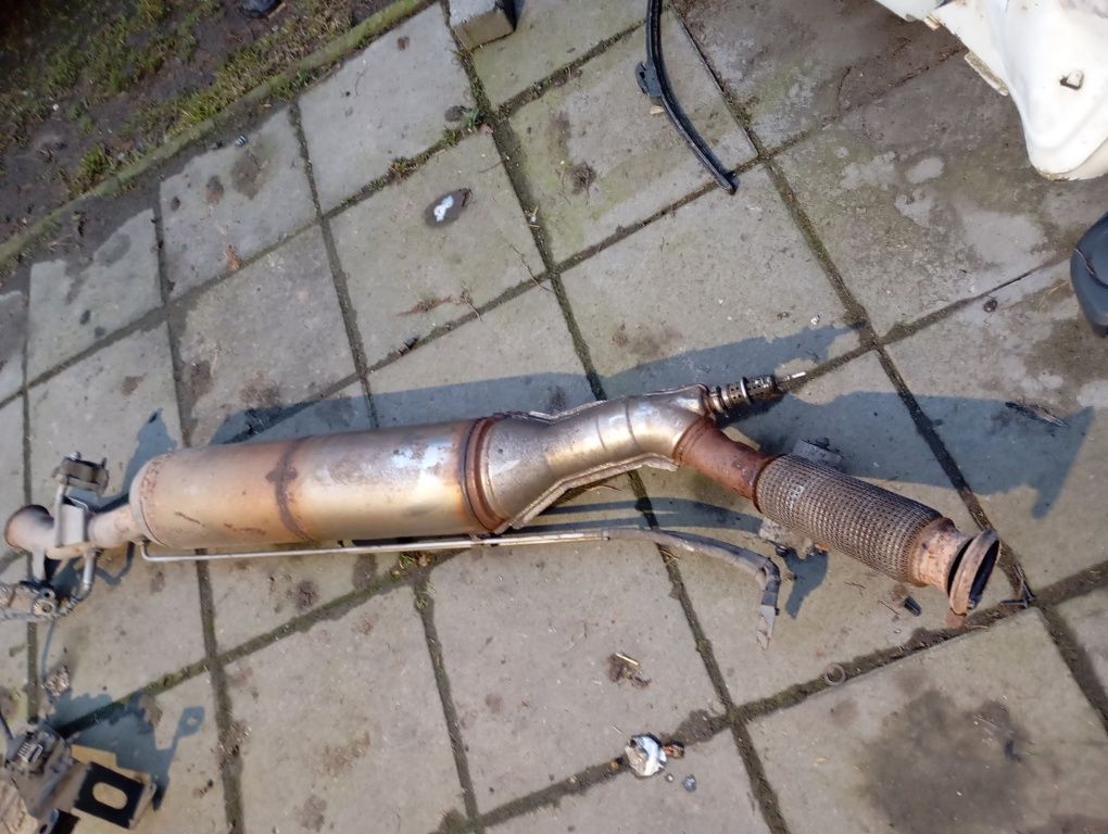 Katalizator filtr cząstek stałych scudo Expert Jumpy Proace Wivaro C