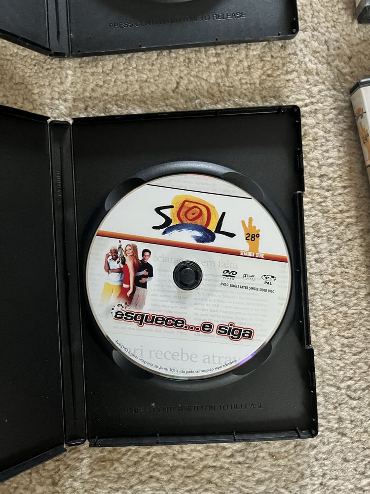 lote de dvds filmes