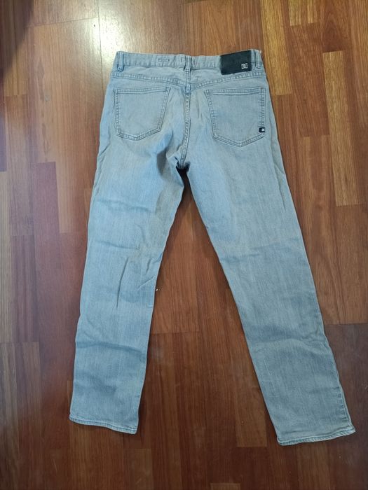 Calças ganga DC cinzentas