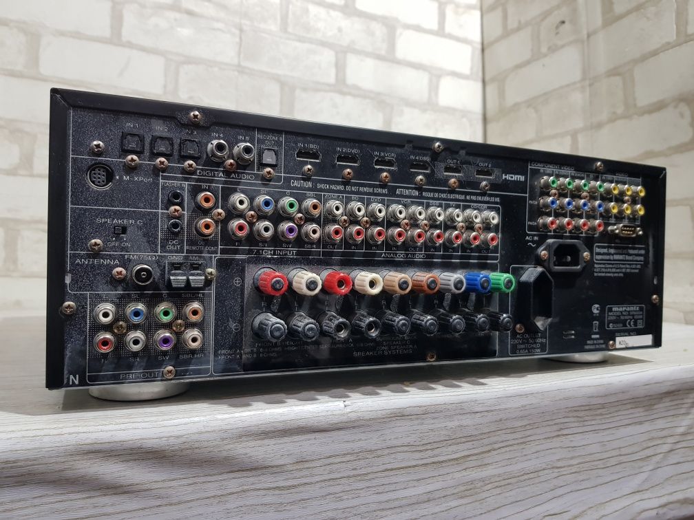 Пульт! AV ресивер/підсилювач MARANTZ SR6004, HDMI,USB, 110 Вт
