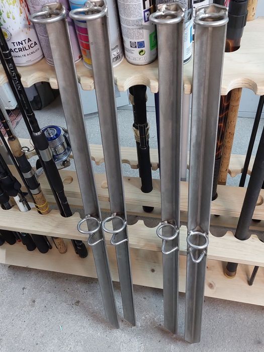 Suporte para canas em inox