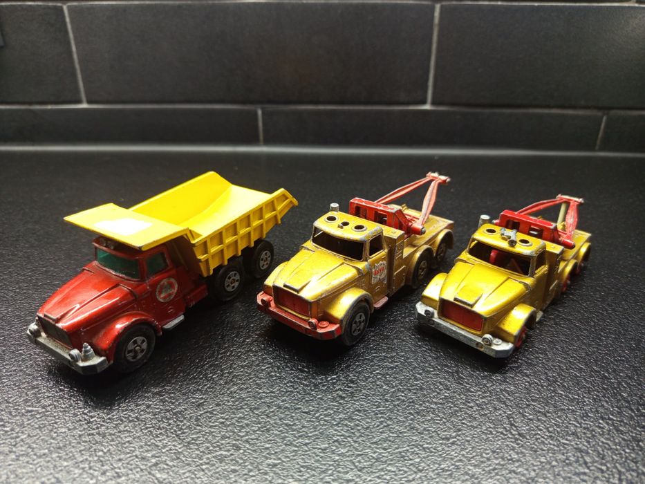 Matchbox king size scammel cotractor,3 szt.