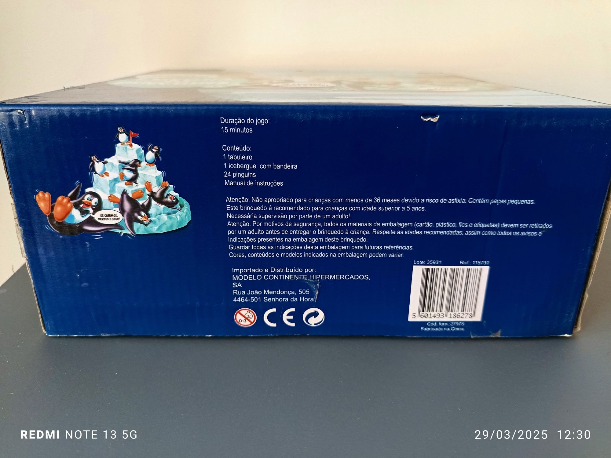 Jogo Empilha os pinguins