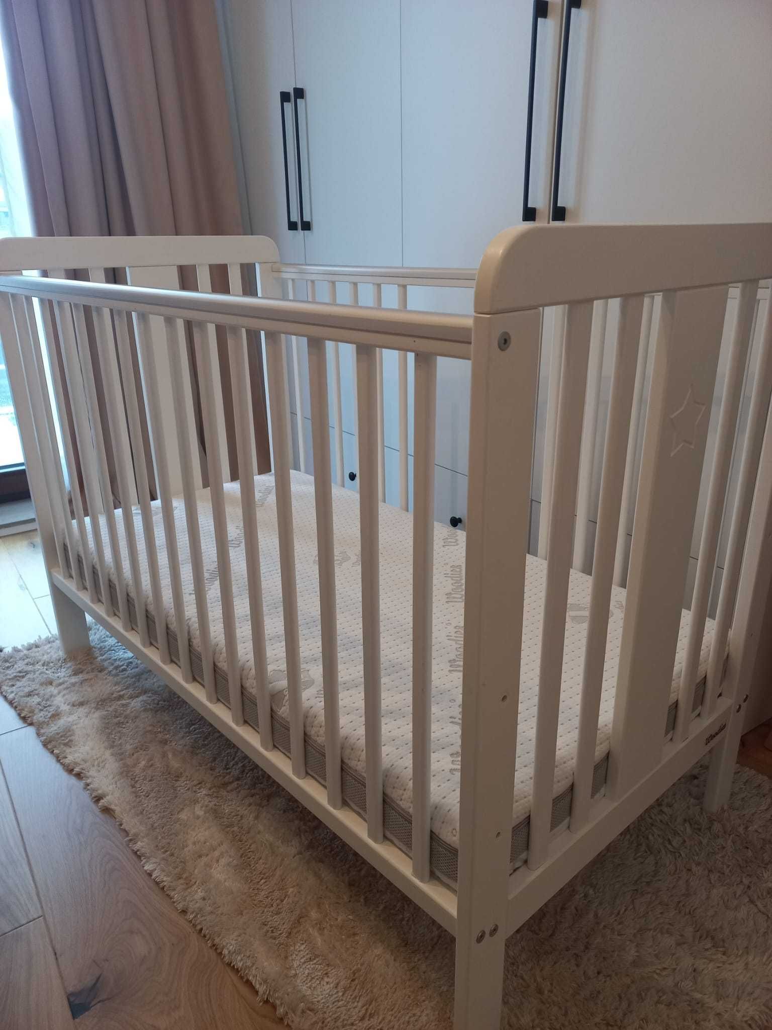 Łóżeczko dziecięce Woodies 120x60 + materac