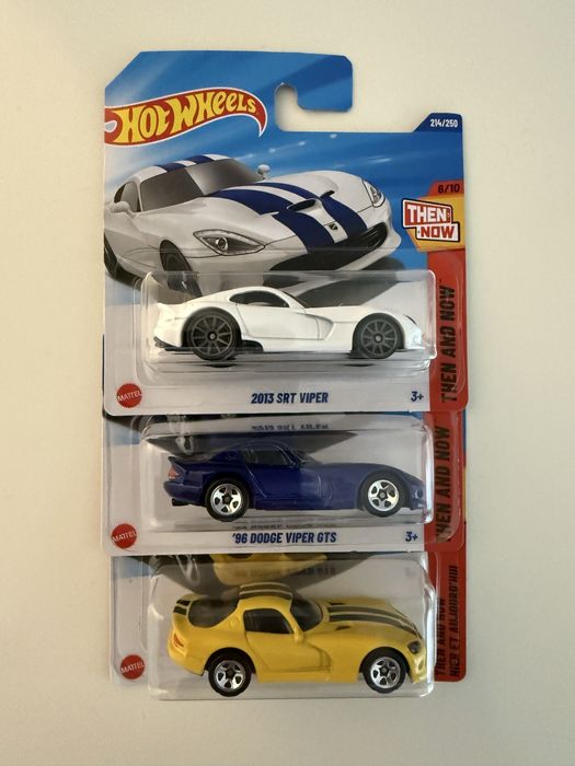 Hot Wheels - 3x Dodge Viper