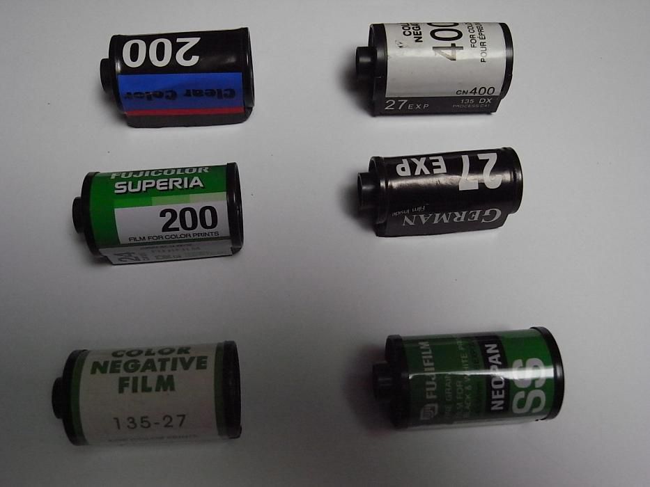 100 cápsulas rolos fotografia aleatórias