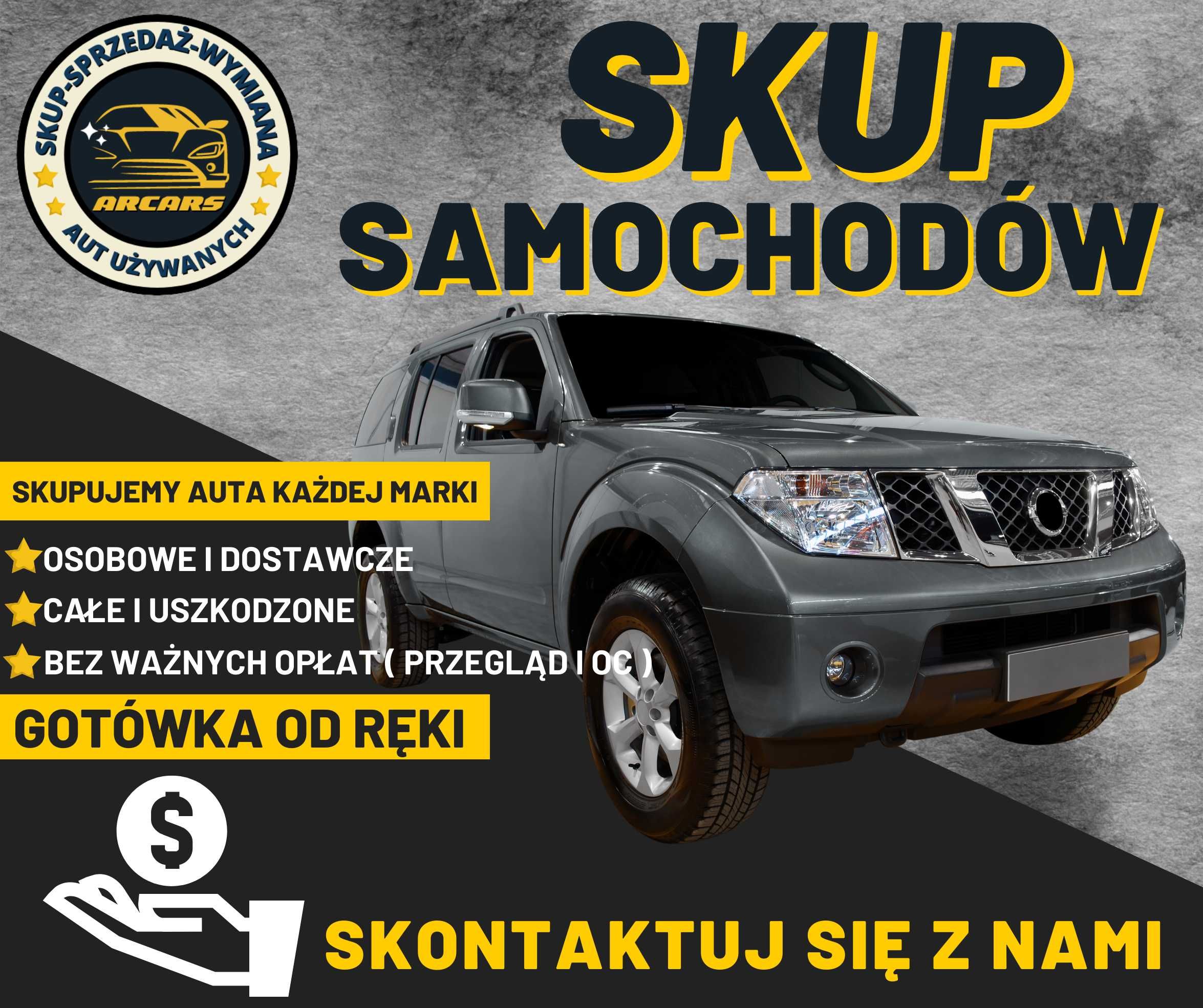 SKUP AUT/ skup samochodów / NAJLEPSZE STAWKI ekspresowy dojazd lawetą!