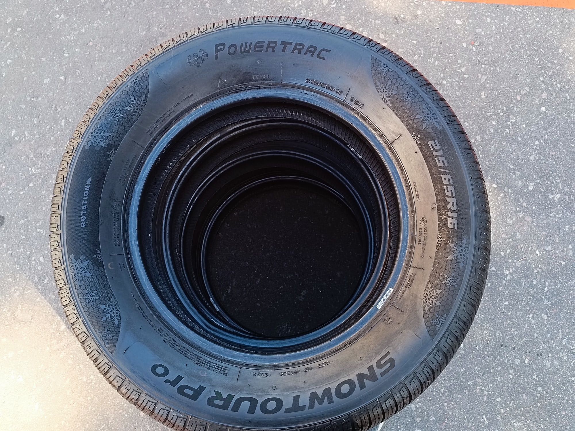 Шины б/у Powertrac 215/65r16