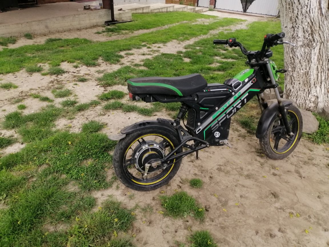 Електро скутер, мотоцикл ROVER cross sport. 1кВт