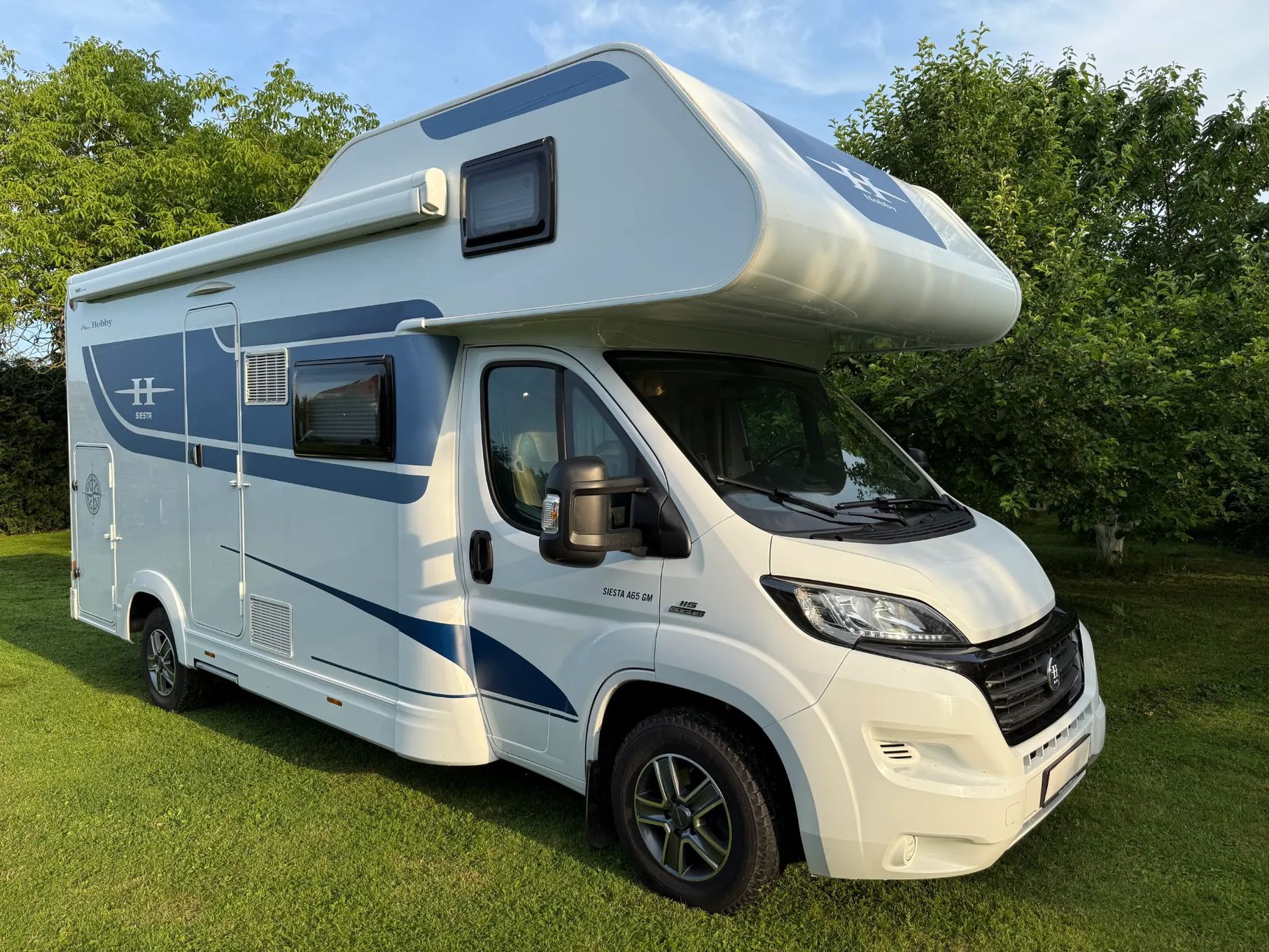 Hobby Kamper,camper I właściciel garażowany 6-osób  I właściciel,salon Polska serwis,rtv ,2x klima ,kamera,bezwypadkowy