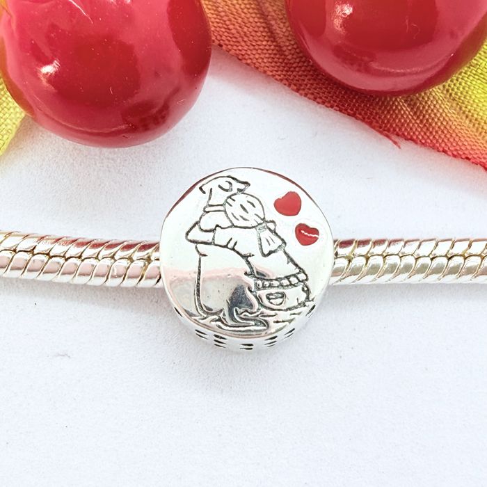 Srebrny Charms S925 Piesek do Pandora