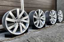 4x felgi aluminiowe 5x112 r16 et41 6,5J Alufelgi Oryginał VW 16”