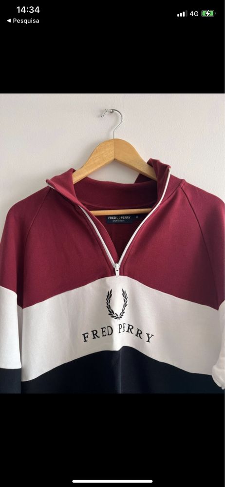 2 Camisolas Fred Perry com defeitos