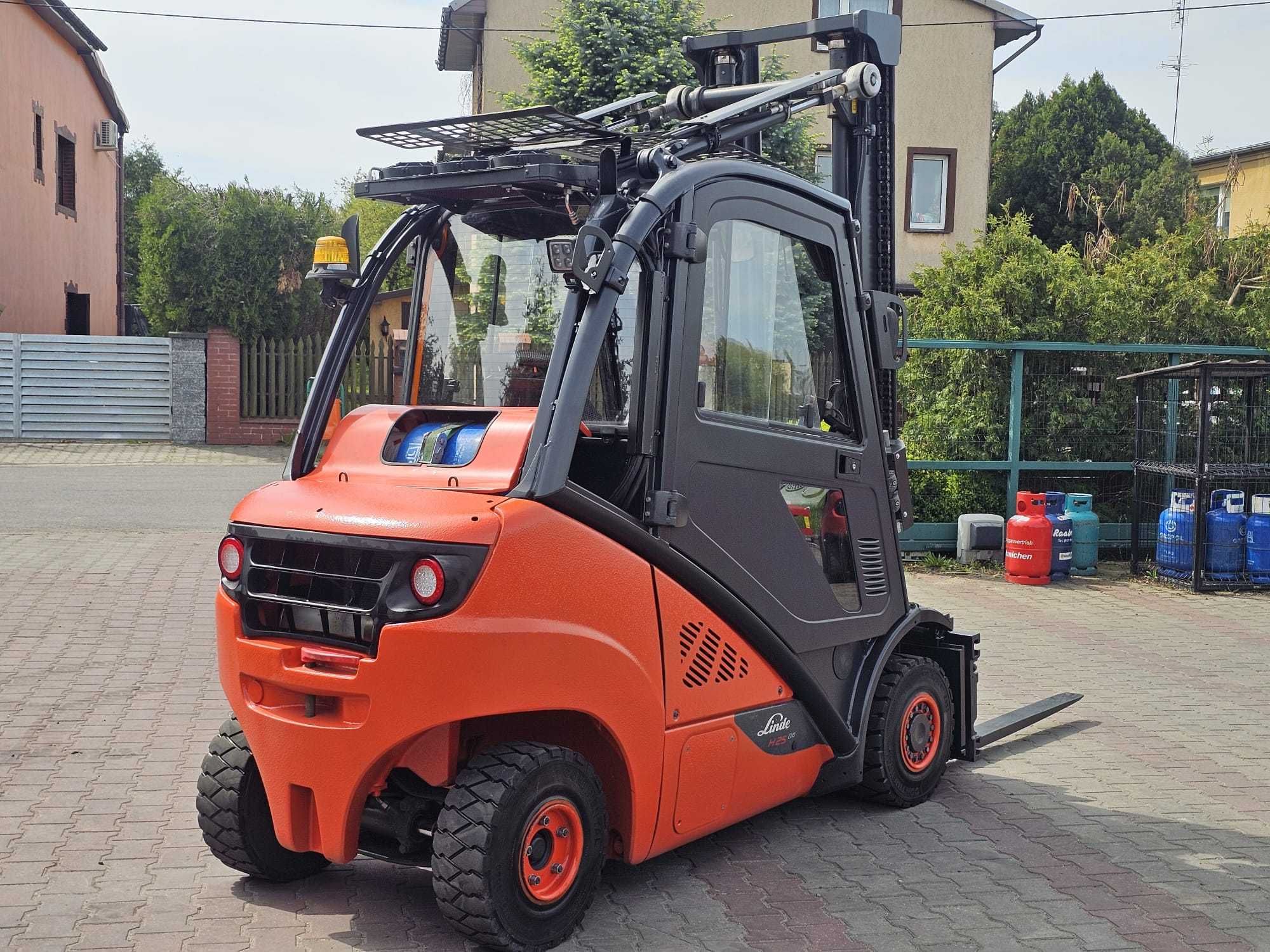 Wózek widłowy Linde H25T-02 LPG 2019r. Kabina