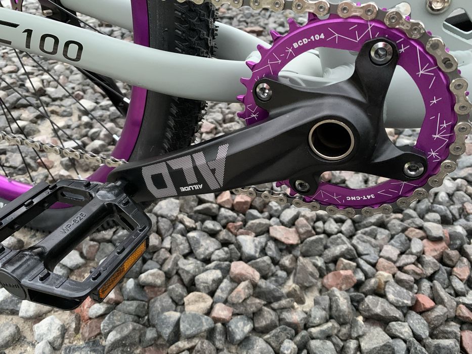 Велосипед AILUDE • двохпідвіс • Повітряні аморти • Deore