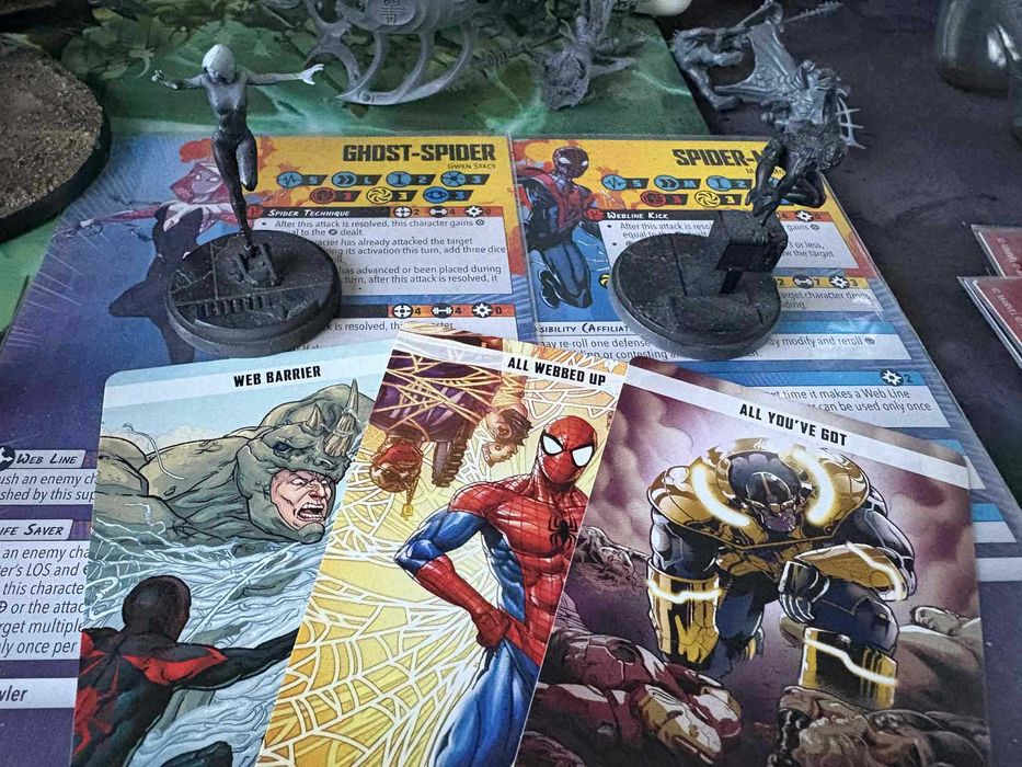 Marvel Crisis Protocol CP10 - Miles Morales + Ghost Spider