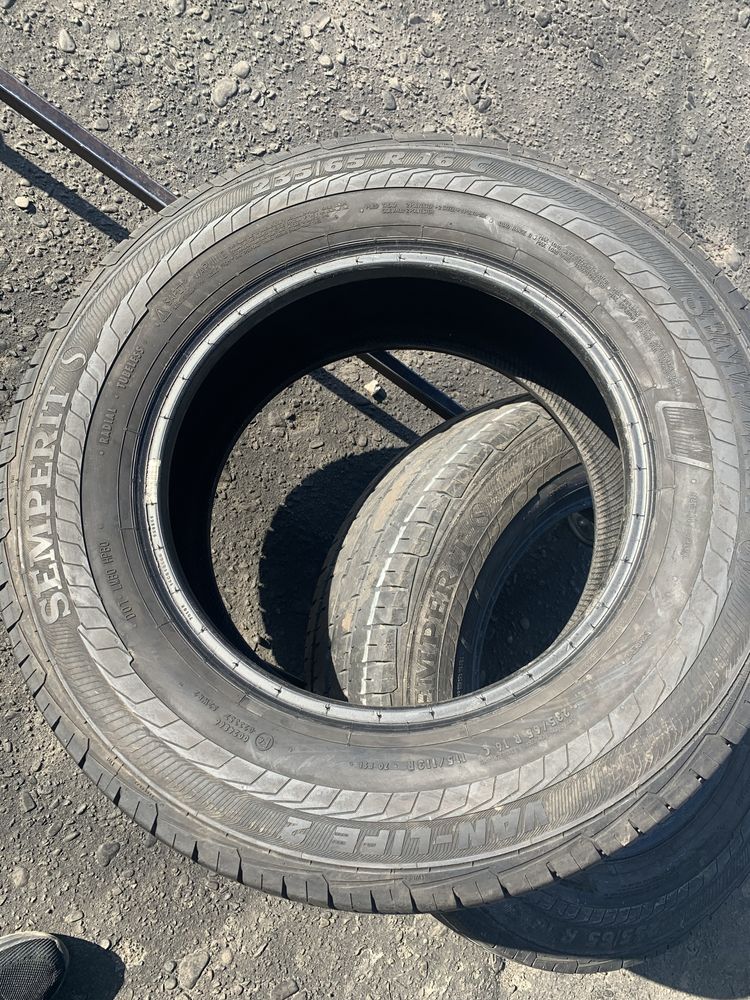 Шини 235/65 R16C Semperit 6,5мм 2019 рік 235 65 16С